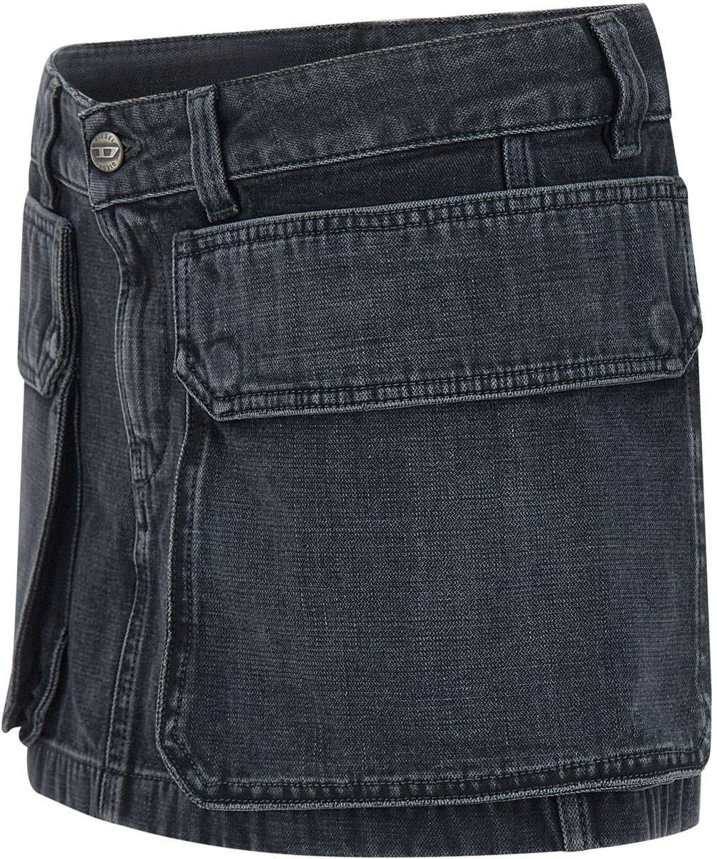 Diesel Skirts Black Zwart