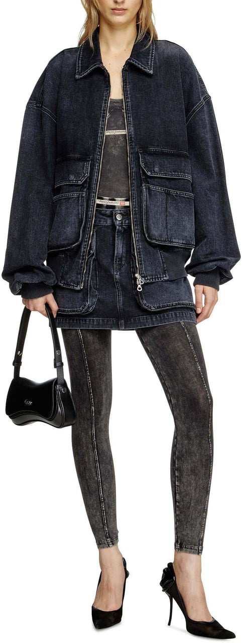 Diesel DE-TON Rok Grijs