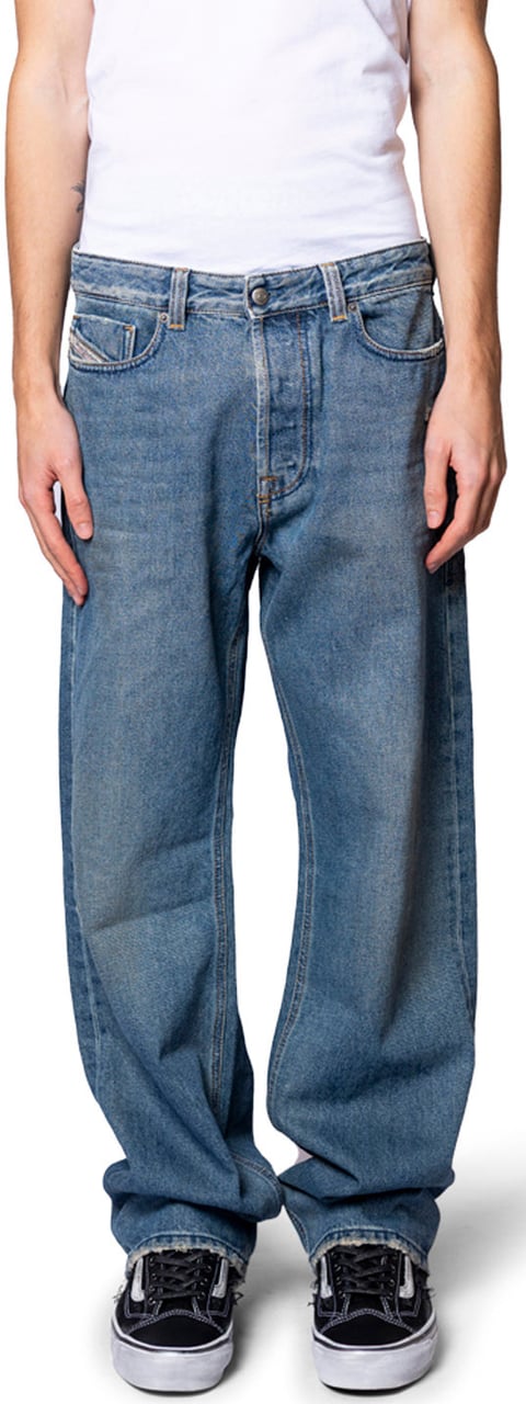 Diesel 1980 D-DEEPER L.32 TROUSERS Blauw