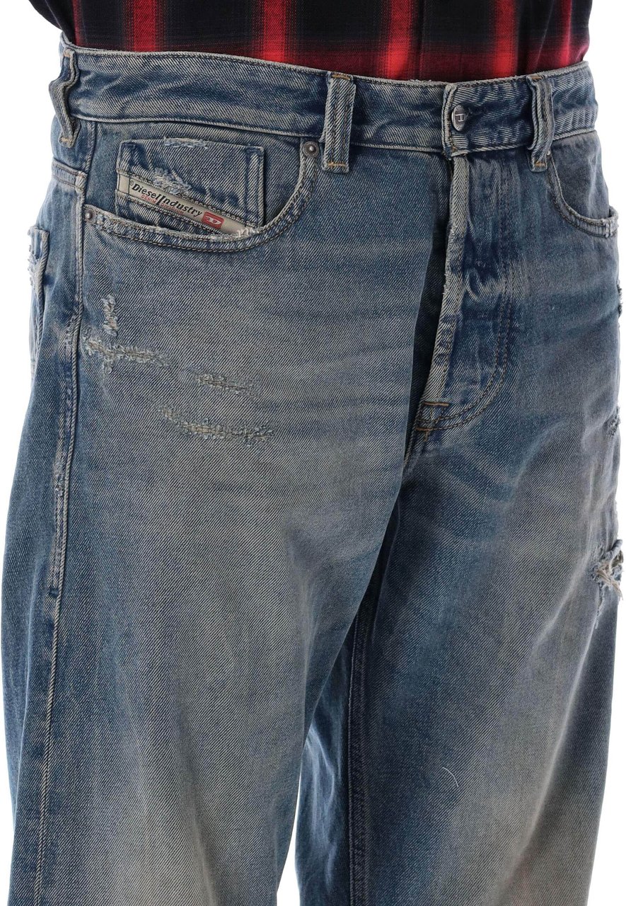 Diesel D-Eeper Jeans Dk Blue Wash Blauw