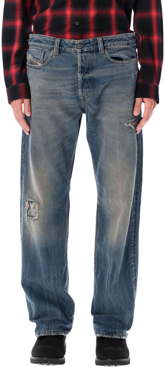 Diesel D-Eeper Jeans Dk Blue Wash Blauw