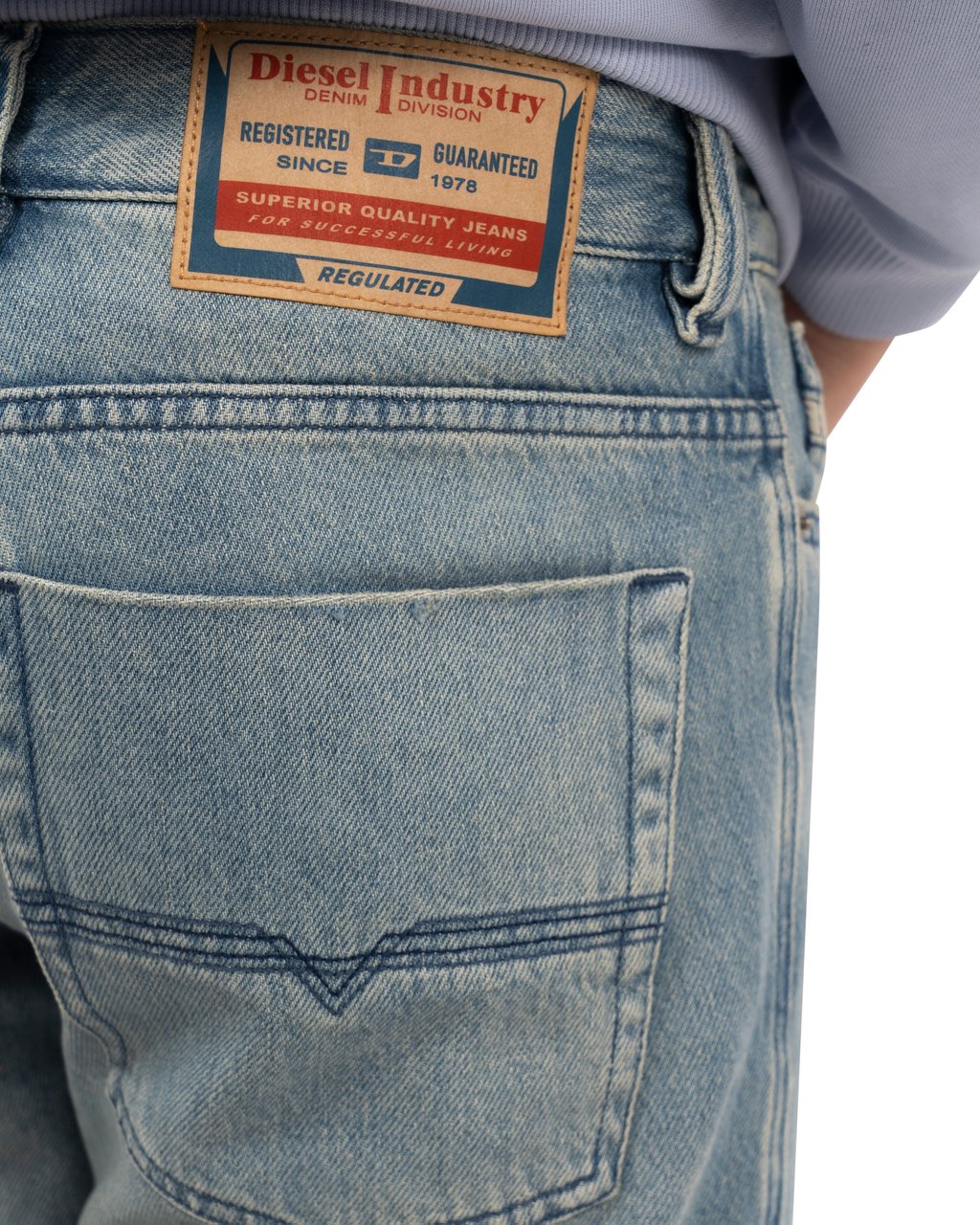 Diesel 1980 D-Eeper Jeans Blauw