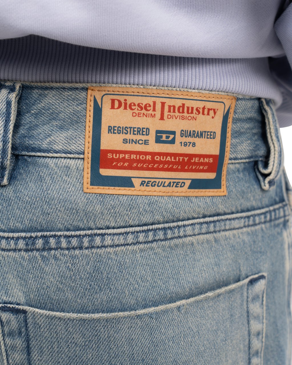 Diesel 1980 D-Eeper Jeans Blauw