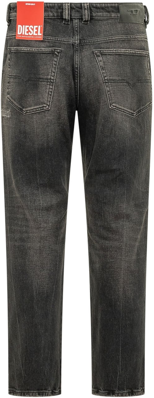 Diesel Jeans 1993 D Vyl con Dettagli Consumati Donkergrijs