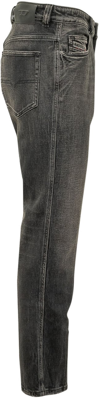 Diesel Jeans 1993 D Vyl con Dettagli Consumati Donkergrijs