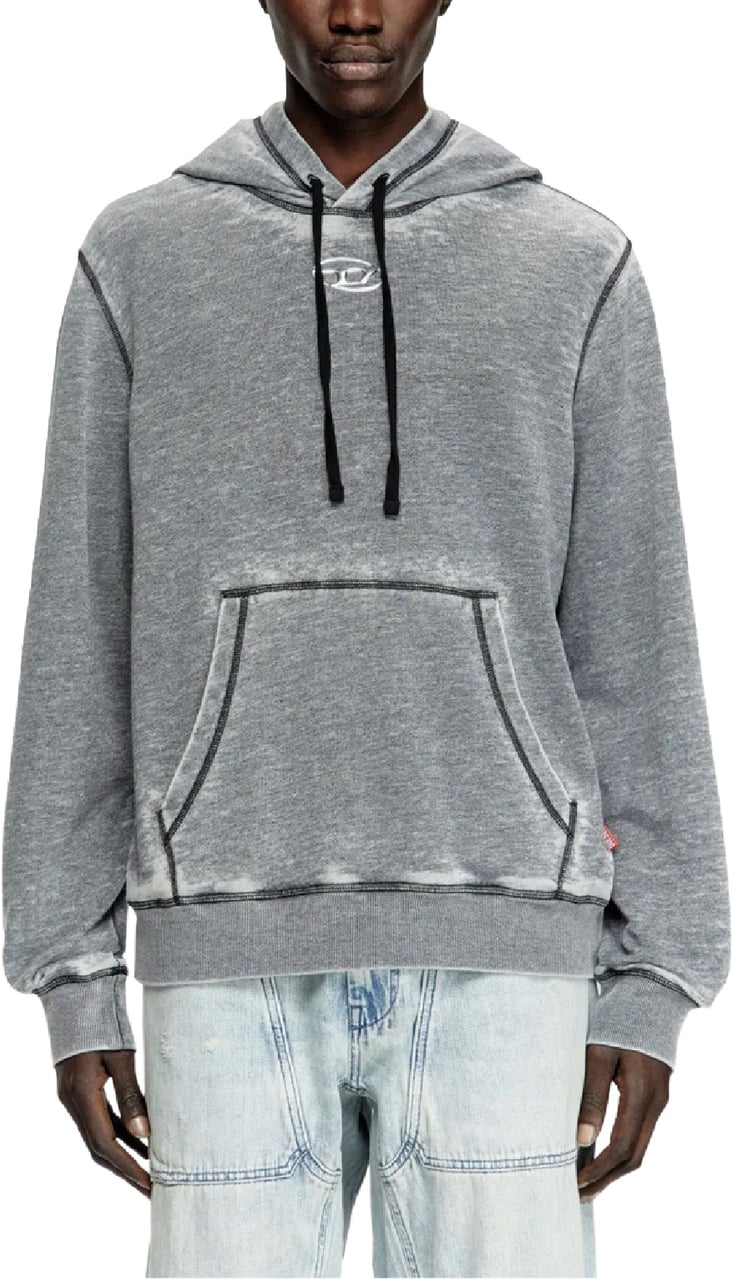 Diesel s-ginn-hood-pak felpa divers Divers