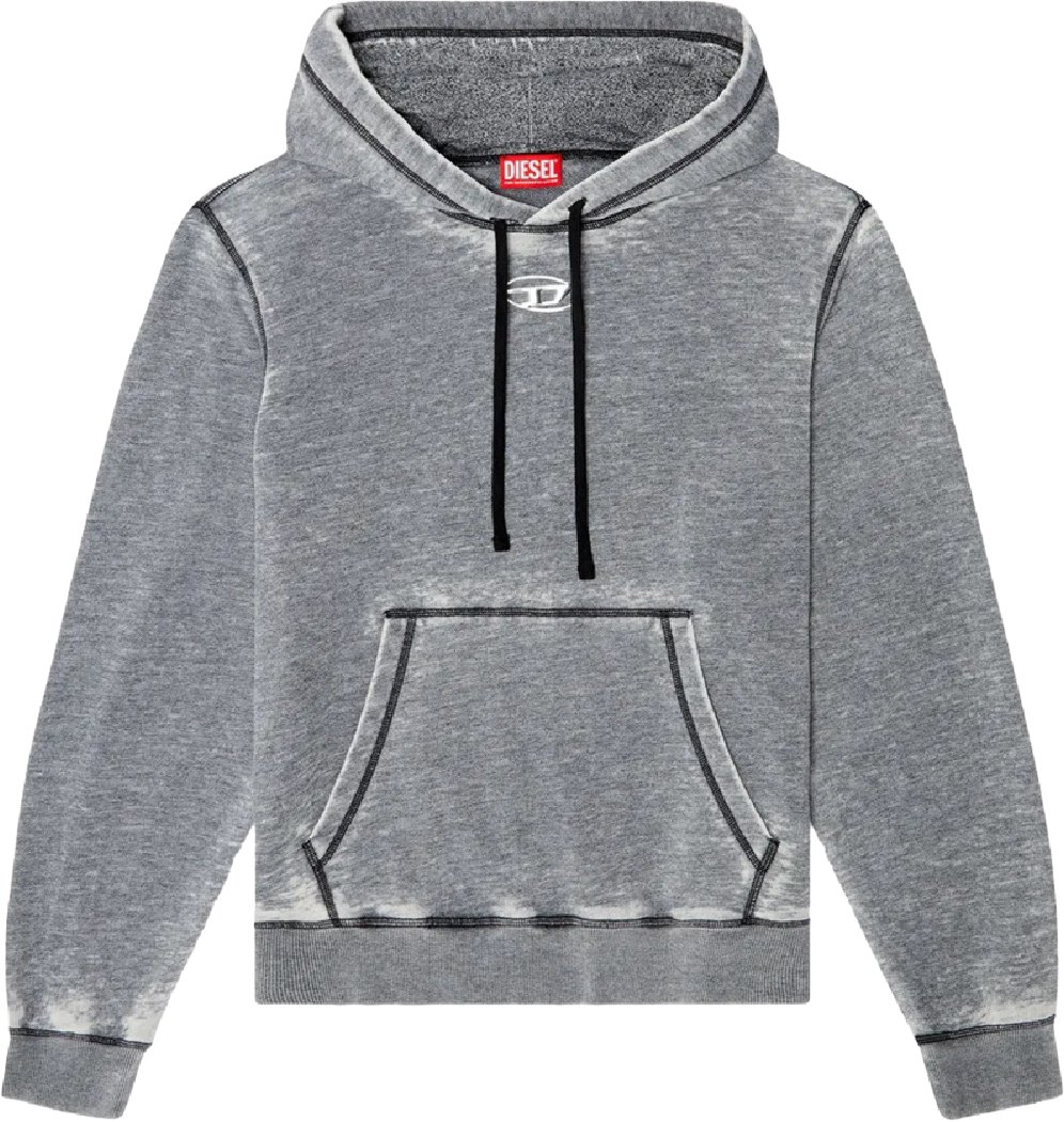 Diesel s-ginn-hood-pak felpa divers Divers