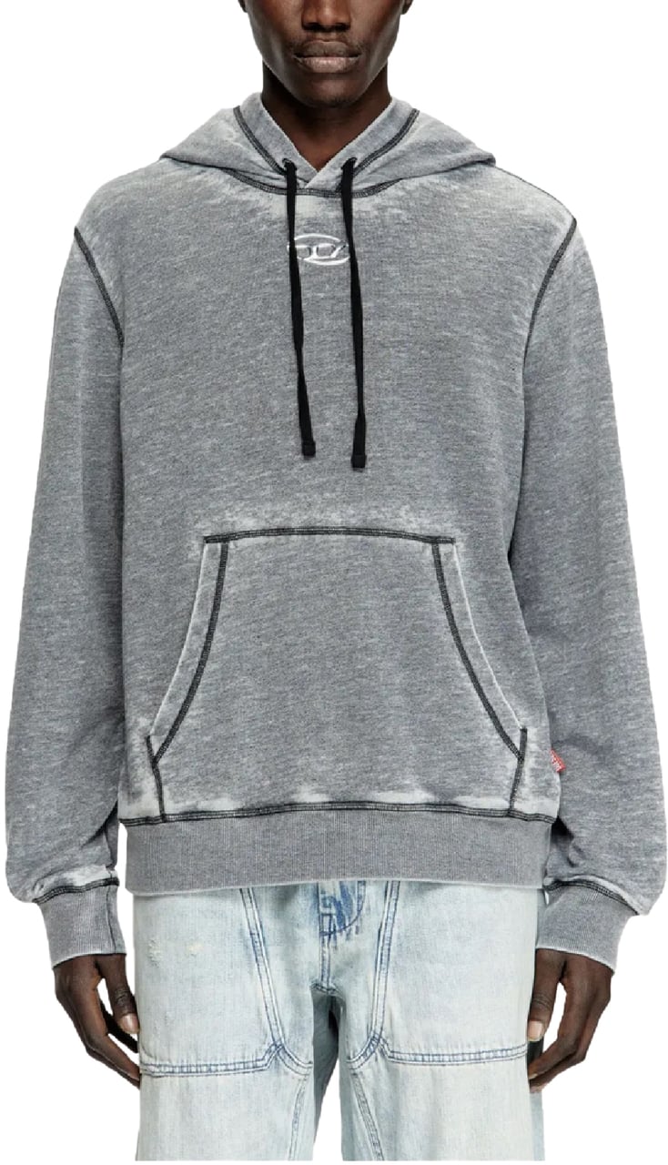 Diesel s-ginn-hood-pak felpa divers Divers