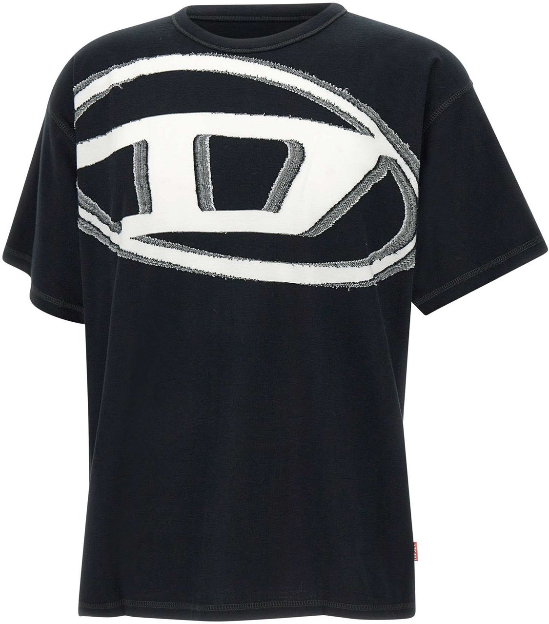 Diesel T-Shirts And Polos Black Zwart