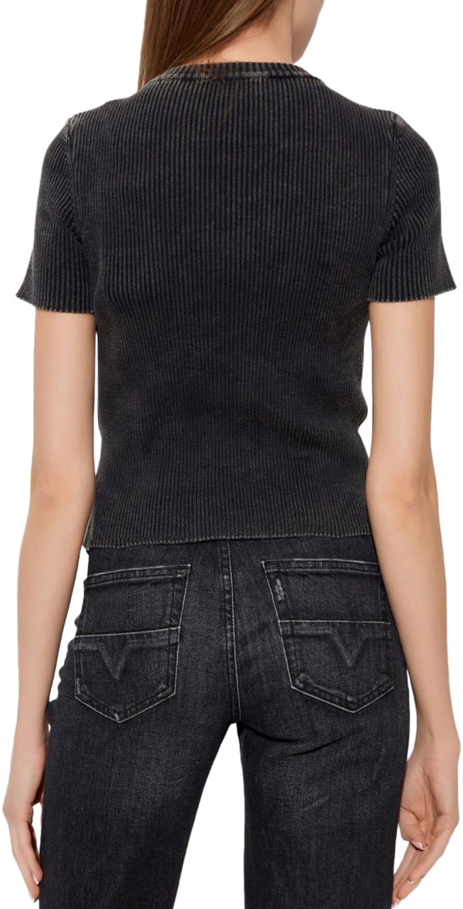 Diesel T-Shirts And Polos Black Zwart
