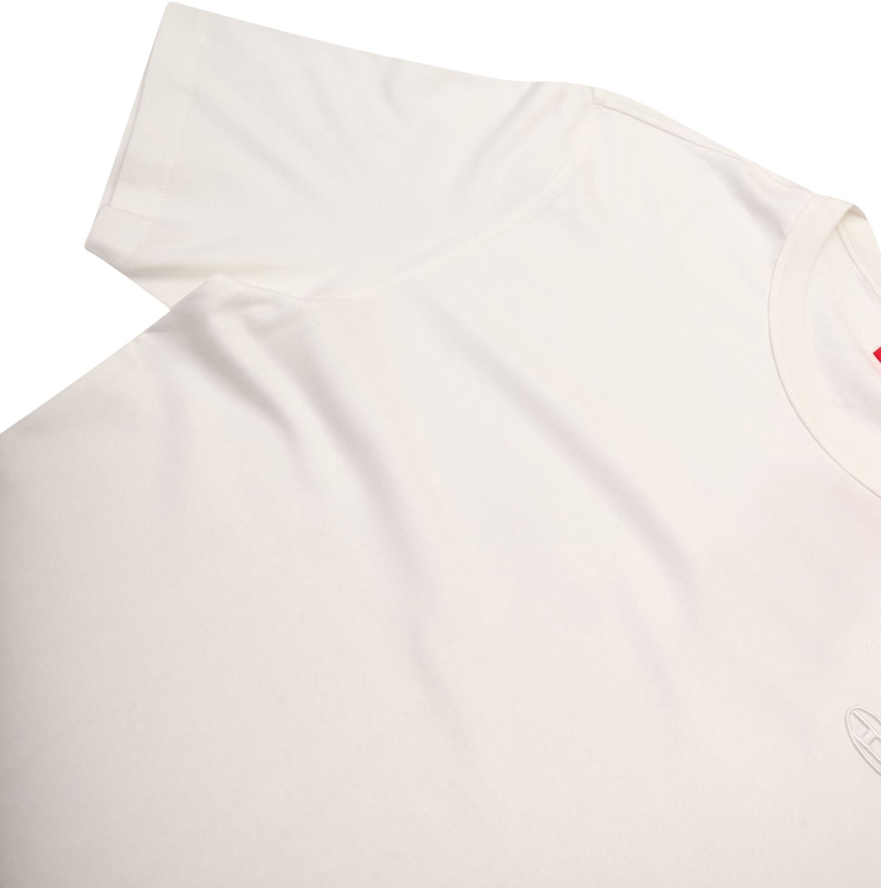 Diesel T-Shirt T-Adjust-Slits R17 Bianca Wit