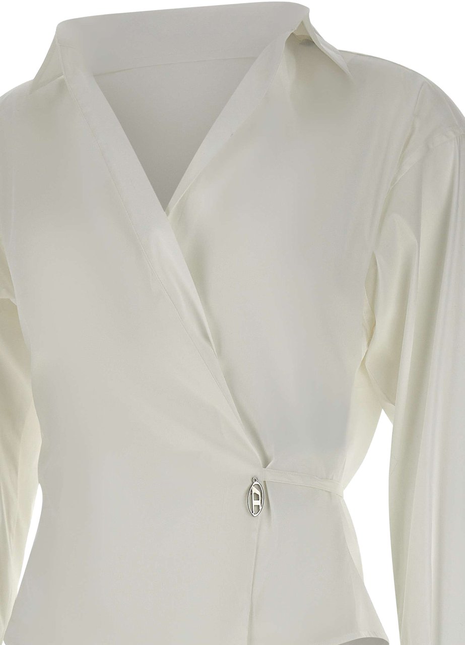 Diesel Shirts White Wit