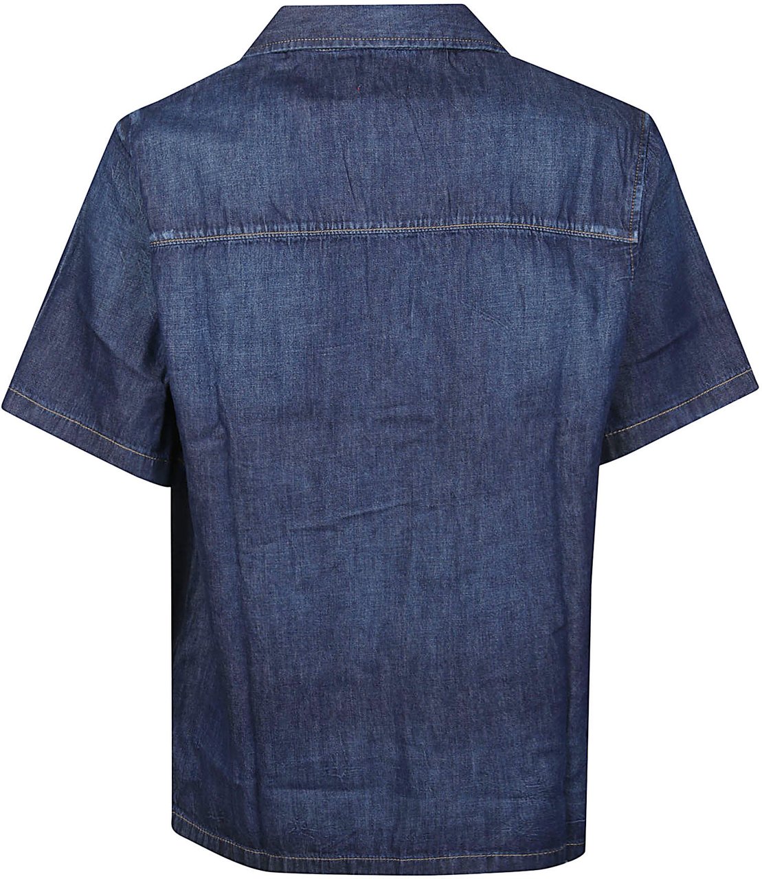 Diesel Short Sleeve D-nabil D Shirt Blue Blauw
