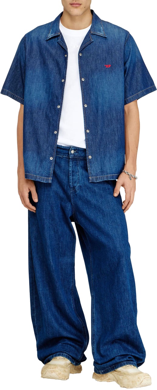 Diesel D-Nabil Blouse Blauw