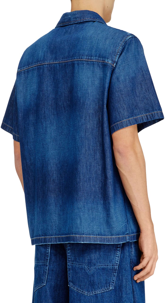 Diesel D-Nabil Blouse Blauw