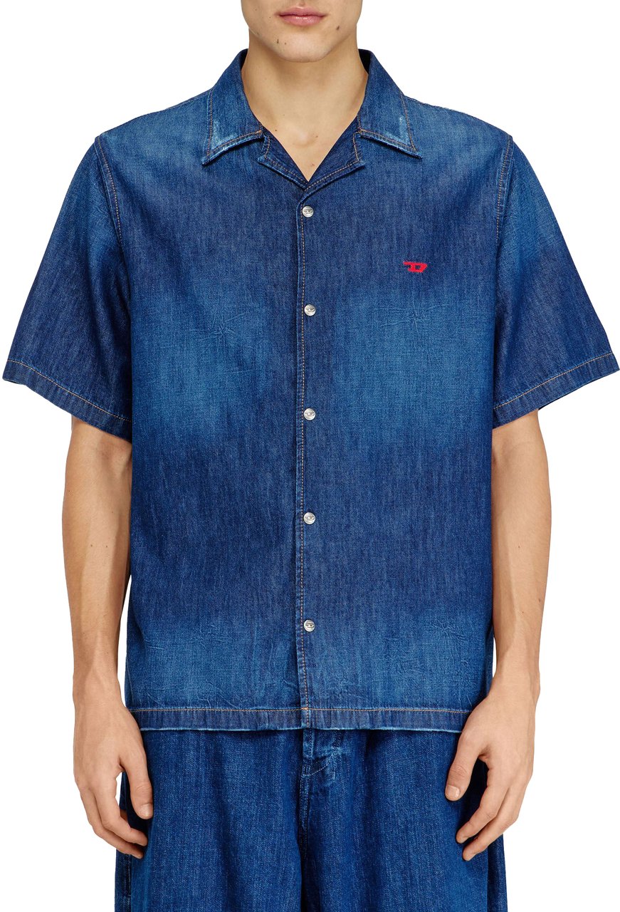 Diesel D-Nabil Blouse Blauw