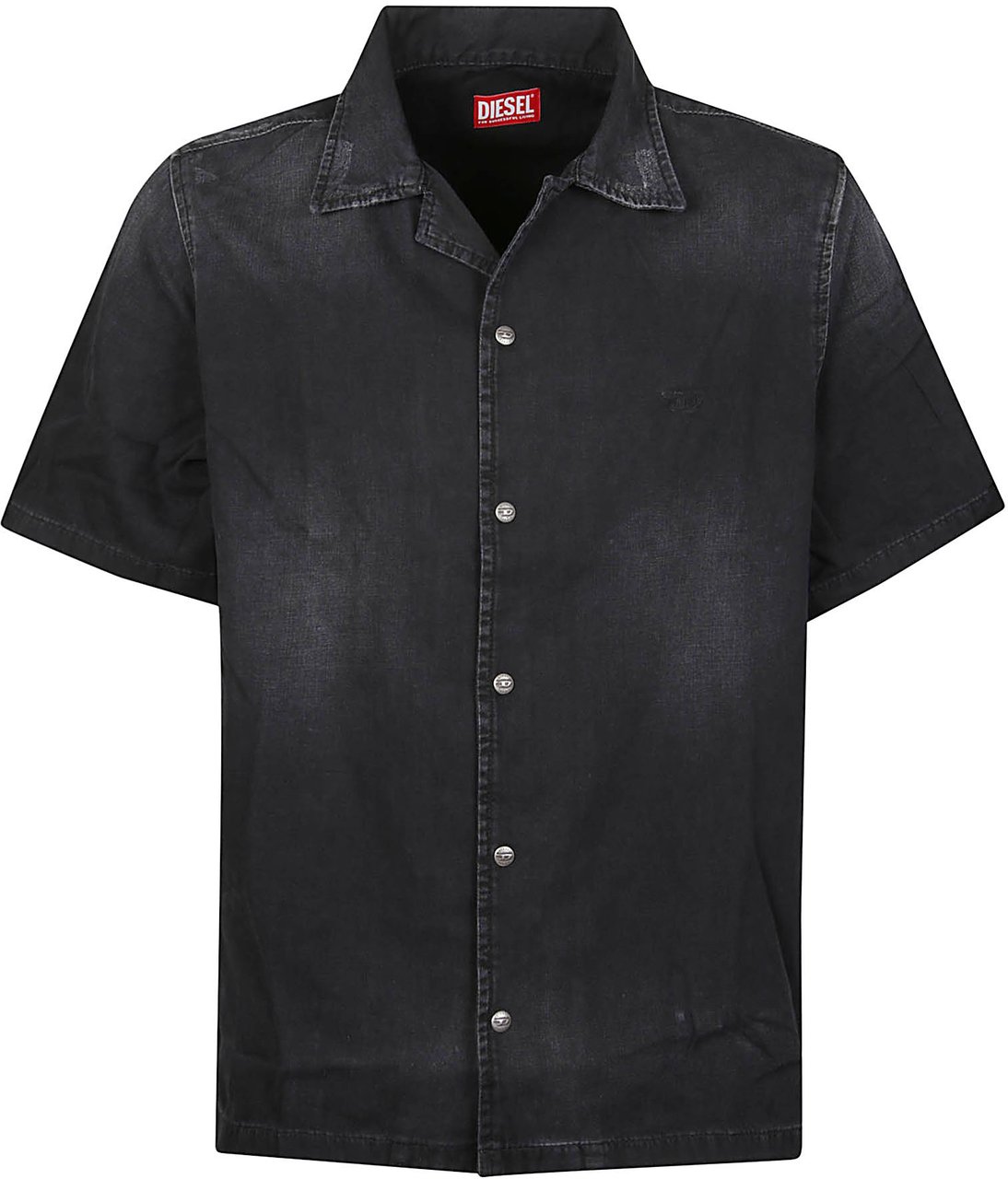 Diesel Short Sleeve D-nabil D Shirt Black Zwart