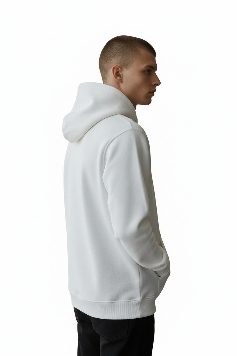 Diesel Classic Pullover Hoodie Wit