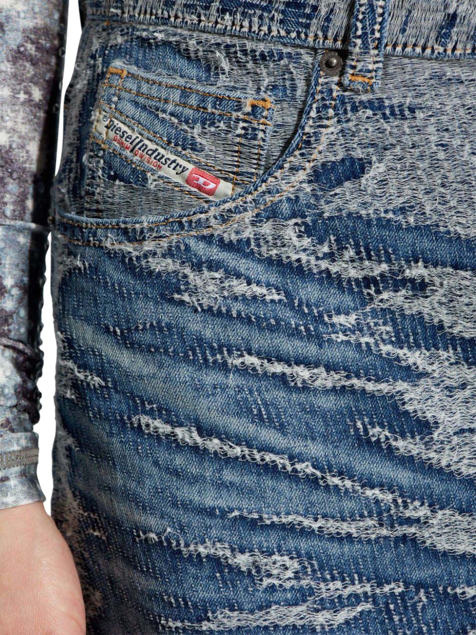 Diesel Skirts Denim Blauw