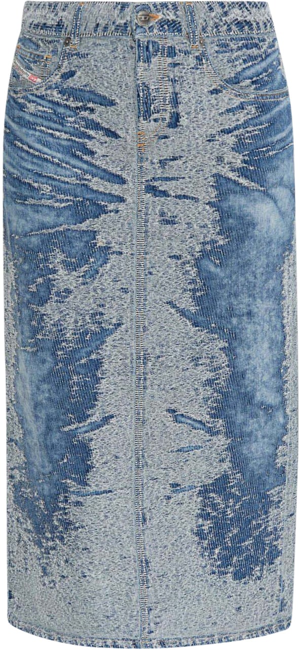 Diesel Skirts Denim Blauw