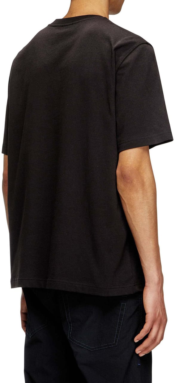Diesel T Adjust Bigoval T-Shirt Zwart