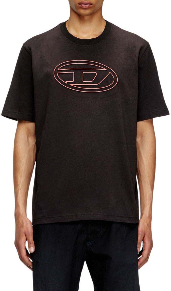 Diesel T Adjust Bigoval T-Shirt Zwart