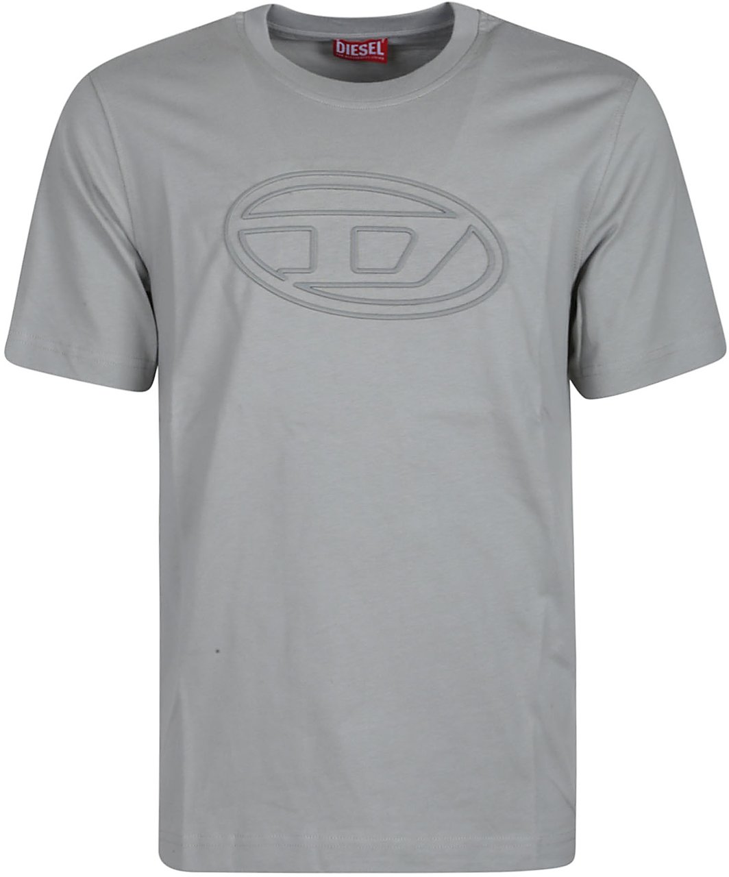 Diesel Adjust Bigoval T-shirt Grey Grijs