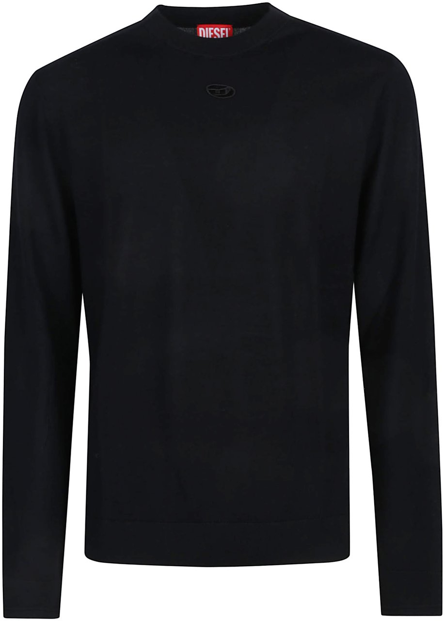 Diesel K-valiam Sweater Black Zwart