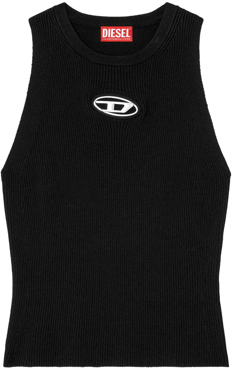 Diesel Top Black Zwart