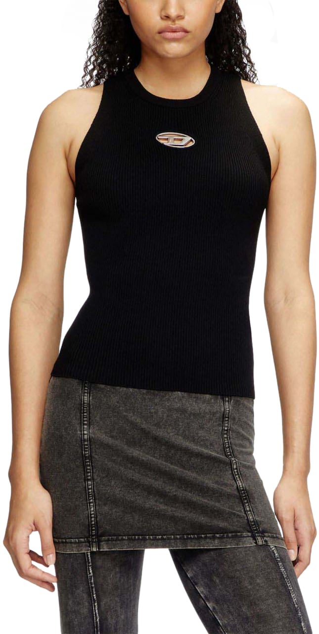 Diesel Top Black Zwart