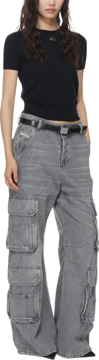 Diesel Top Black Zwart