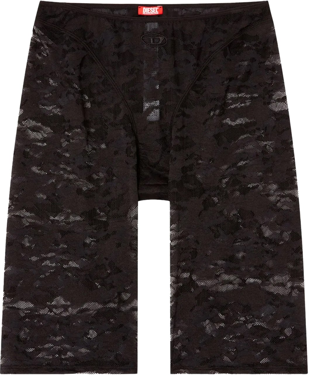 Diesel Kendra Utlt Lace Short Black Zwart