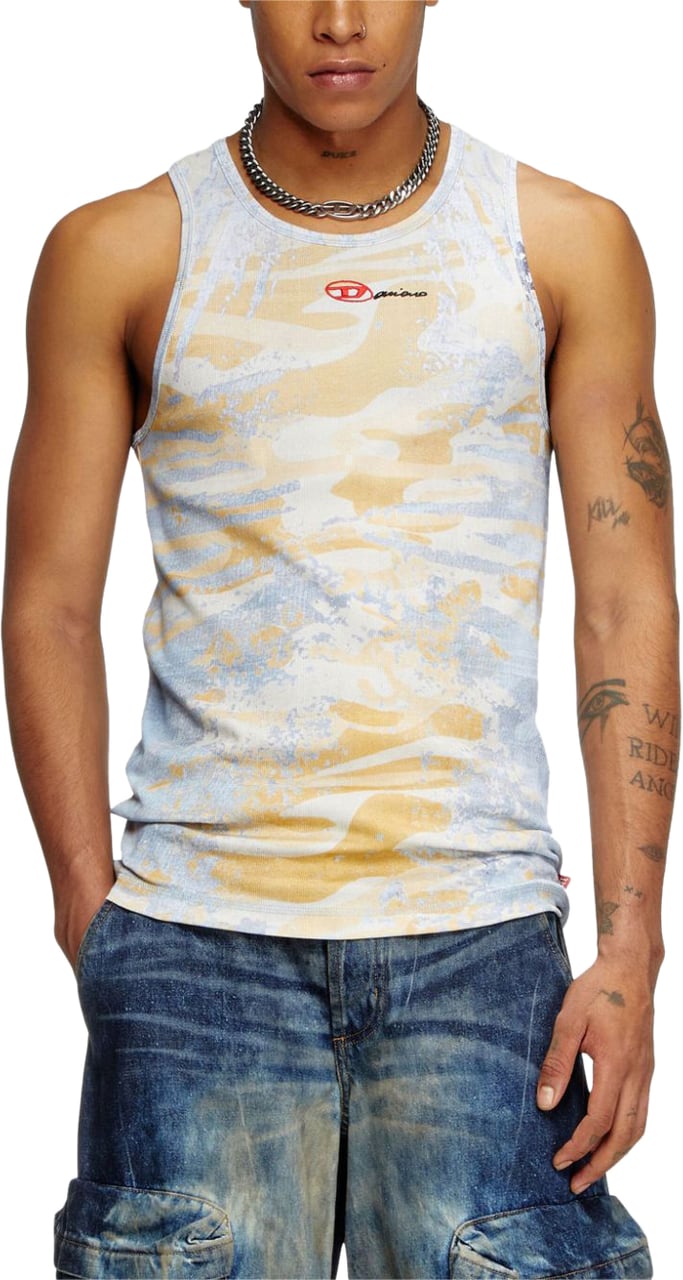 Diesel T-Shirts And Polos Beige Beige