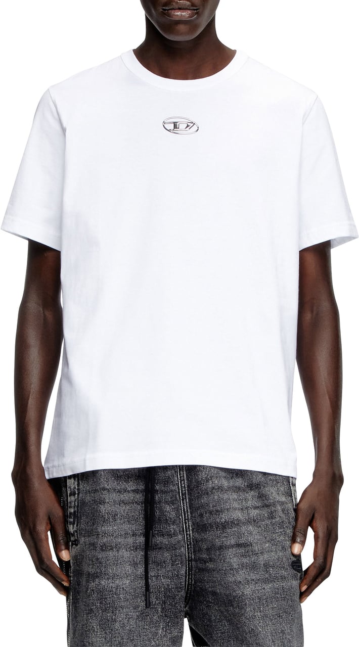 Diesel T-Adjust-Od T-Shirt Wit