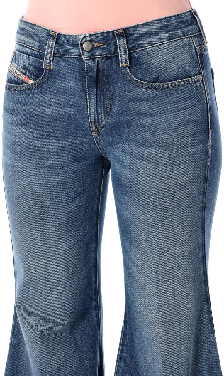 Diesel 1970 D-Bleess Flared Denim Blu Blauw