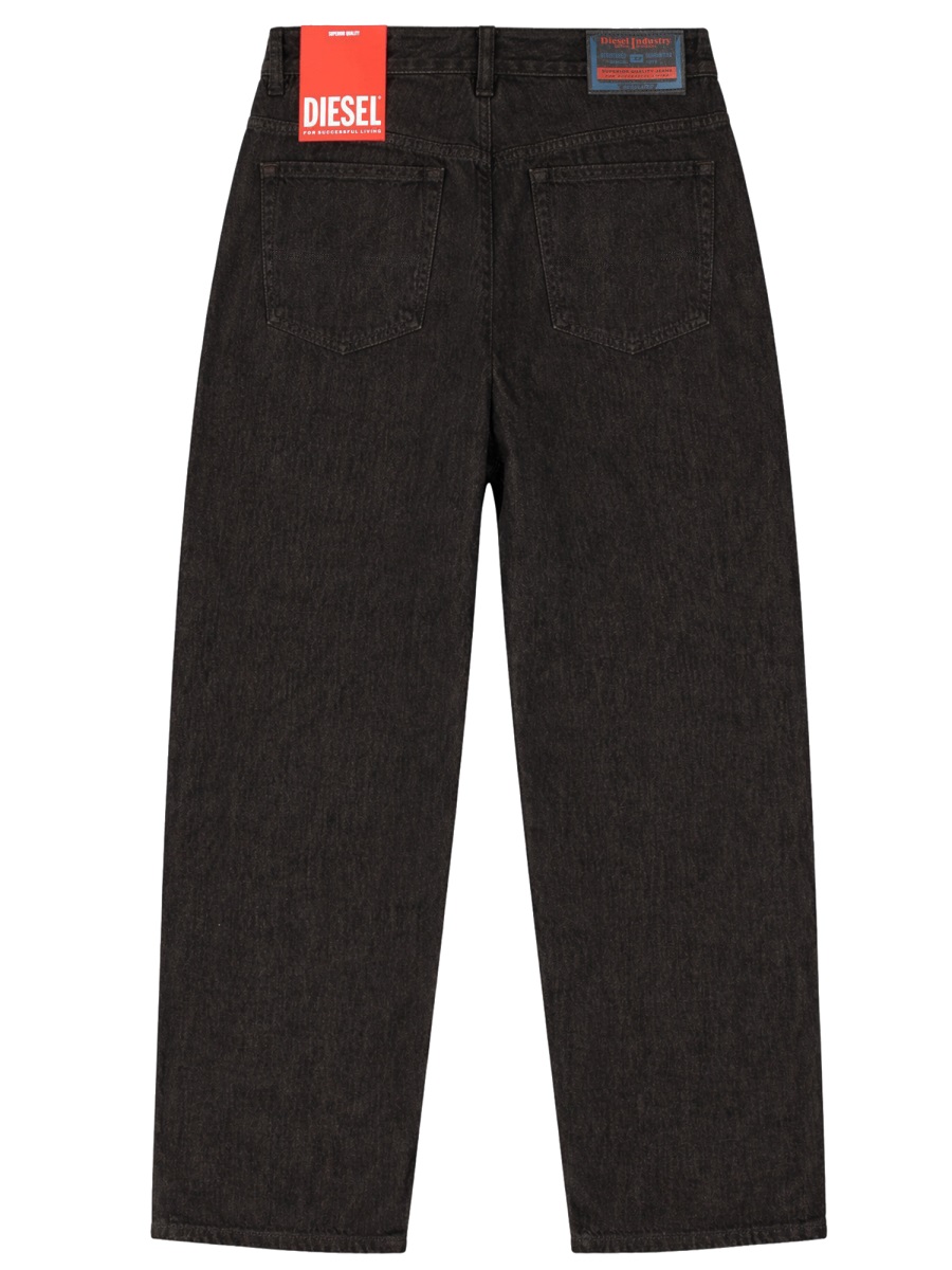 Diesel 1997 D-Enim-M Relaxed Fit Jeans Zwart