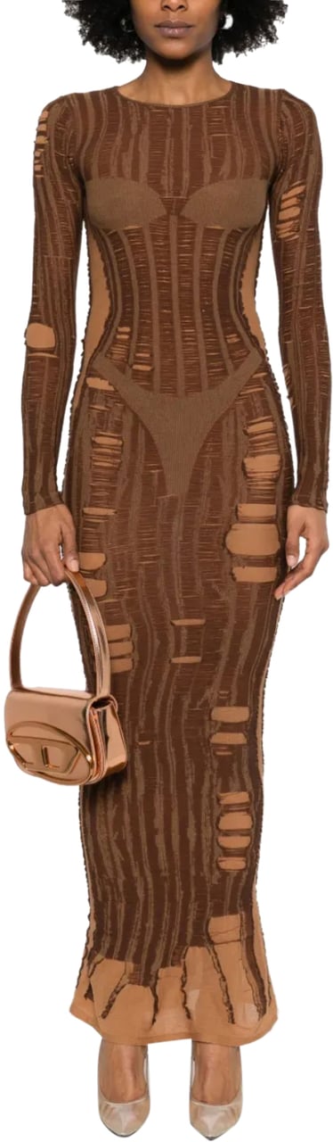 Diesel M Calimera Dress Brown Bruin