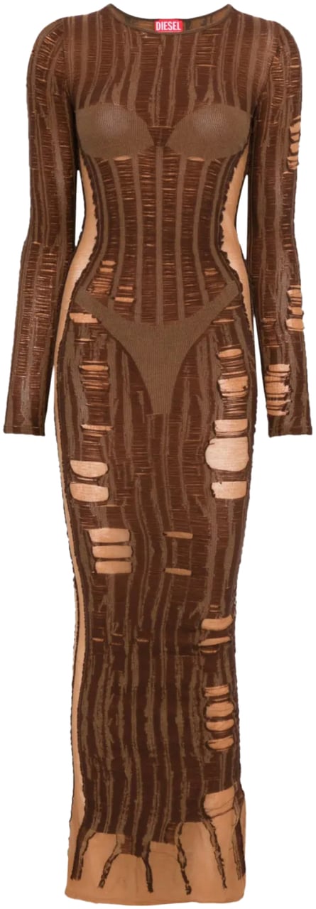 Diesel M Calimera Dress Brown Bruin
