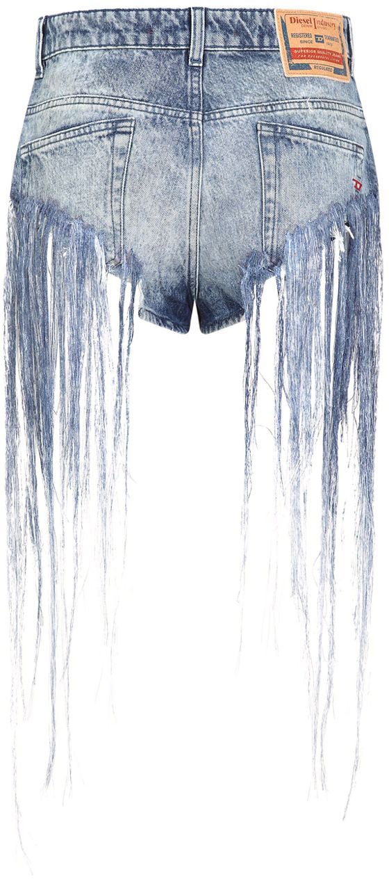 Diesel Shorts Denim Blauw