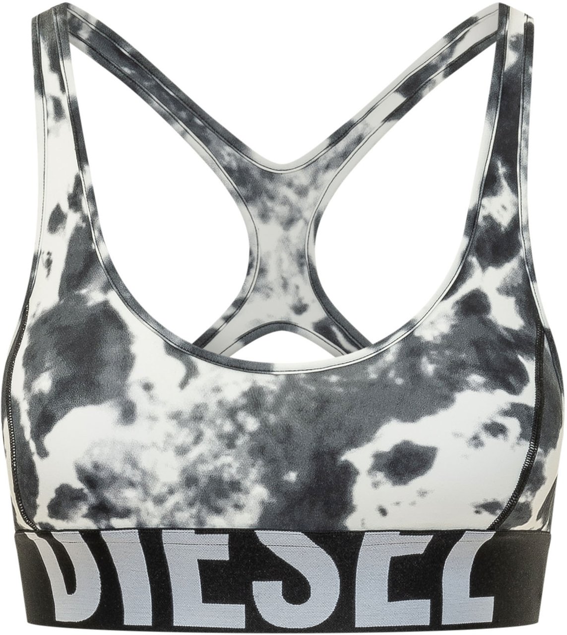 Diesel Reggiseno Sportivo Allison con Stampa Astratta Divers