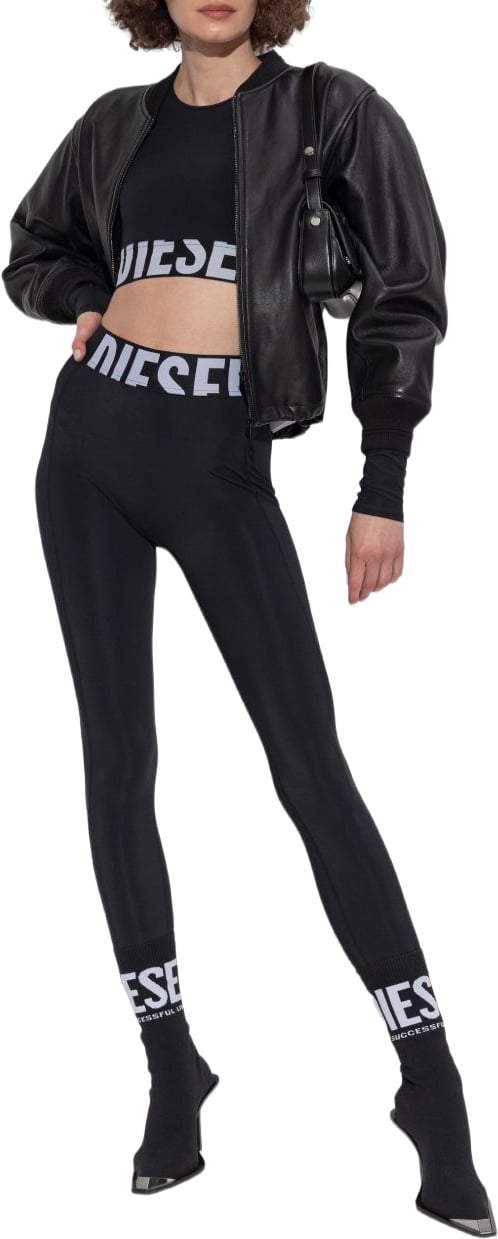 Diesel Trousers Black Zwart