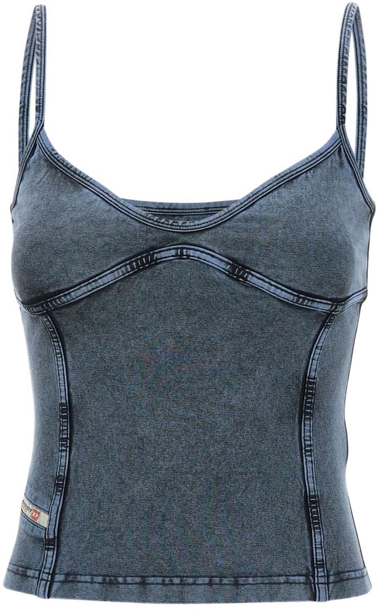 Diesel Top Blue Blauw