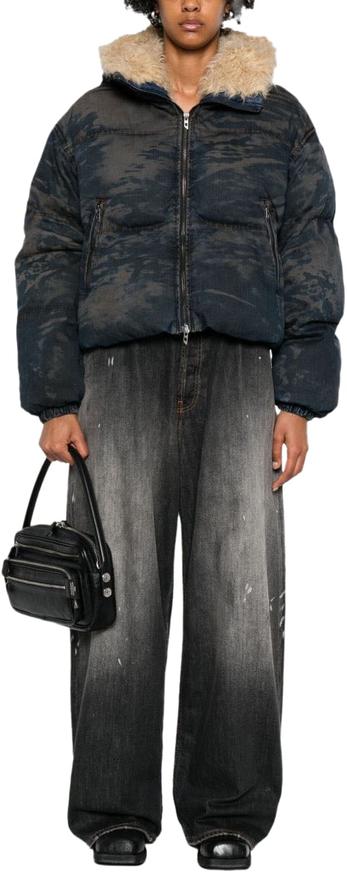 Diesel Jackets Blue Blauw