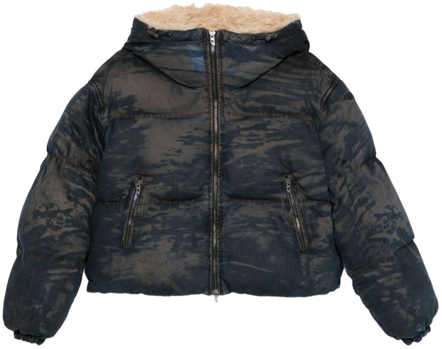 Diesel Jackets Blue Blauw