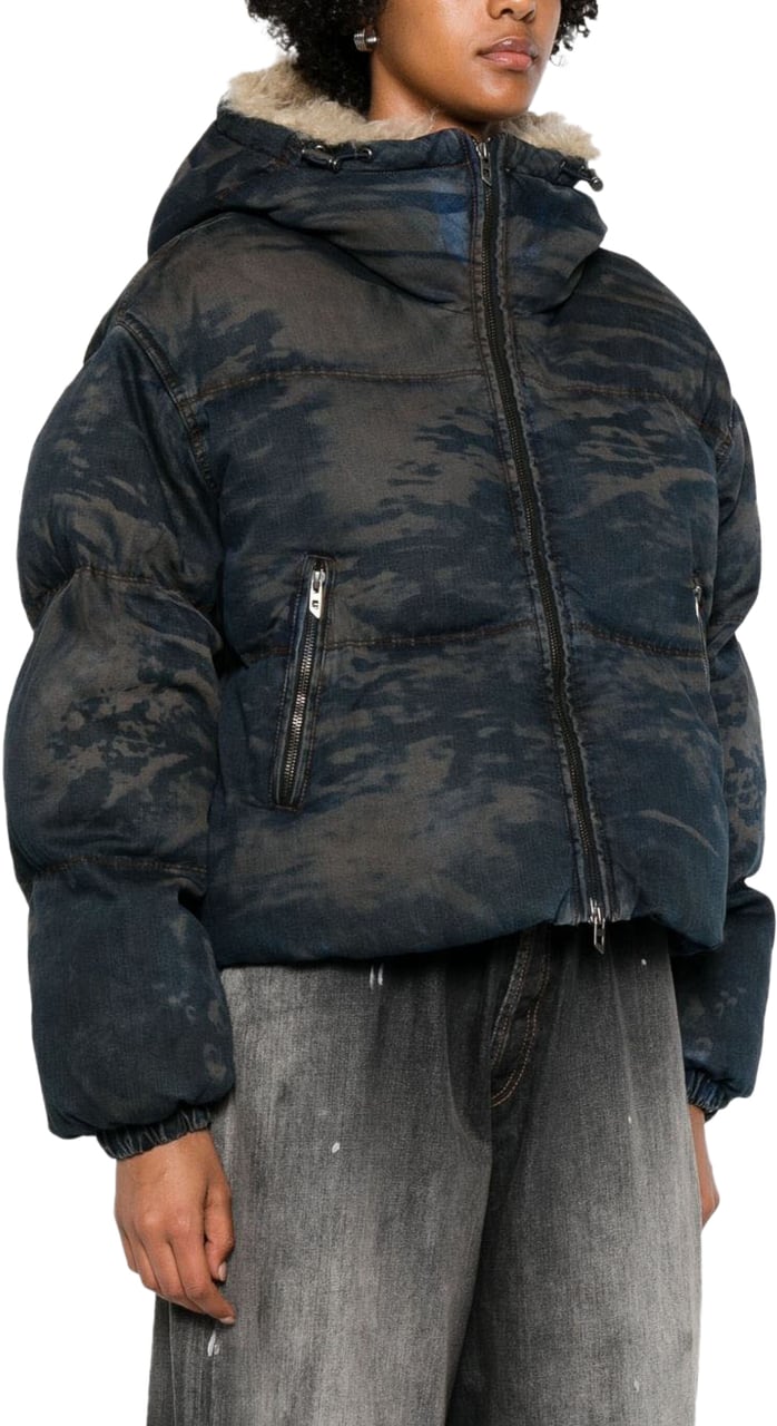 Diesel Jackets Blue Blauw