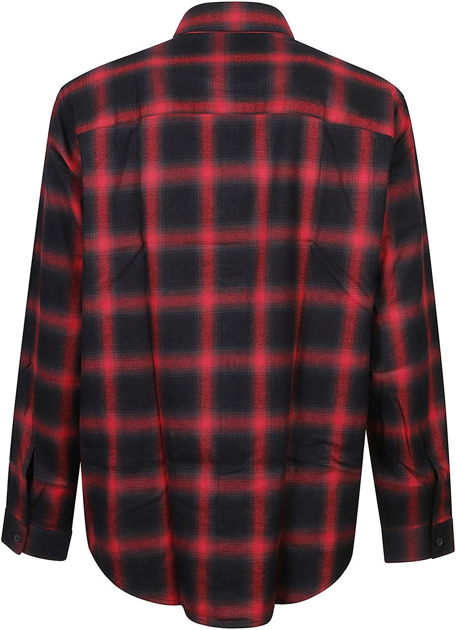 Diesel S-simply Check Hgbt Shirt Black Zwart