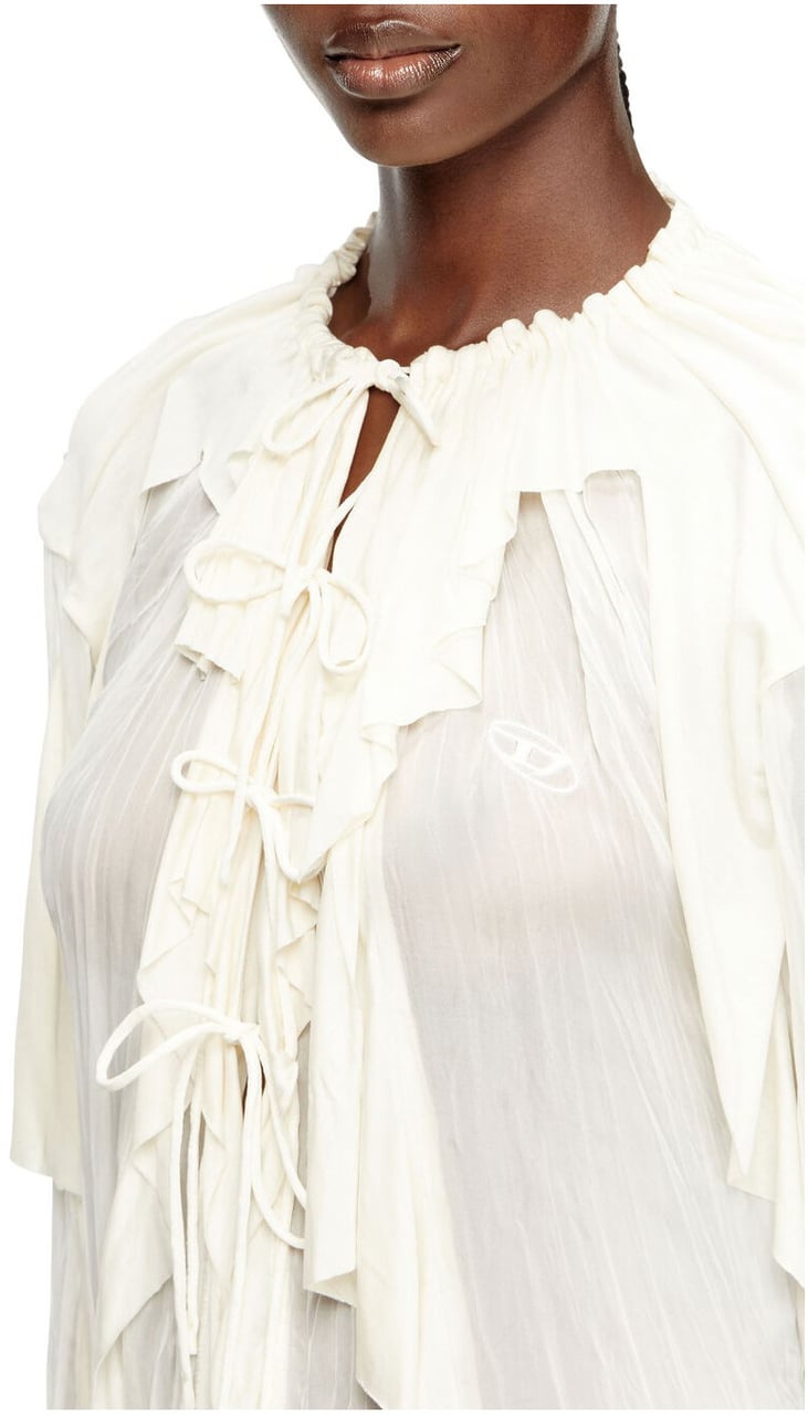 Diesel Shirts White Wit