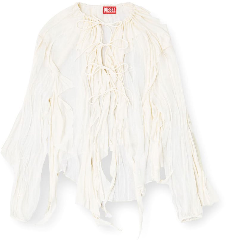 Diesel Shirts White Wit