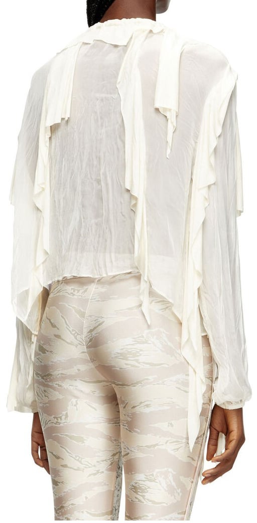 Diesel Shirts White Wit