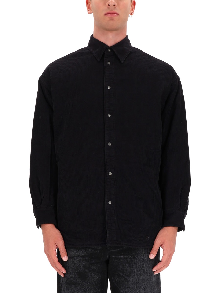 Diesel S-Baggy-Padd-Hgbk Oversized Shirt Zwart
